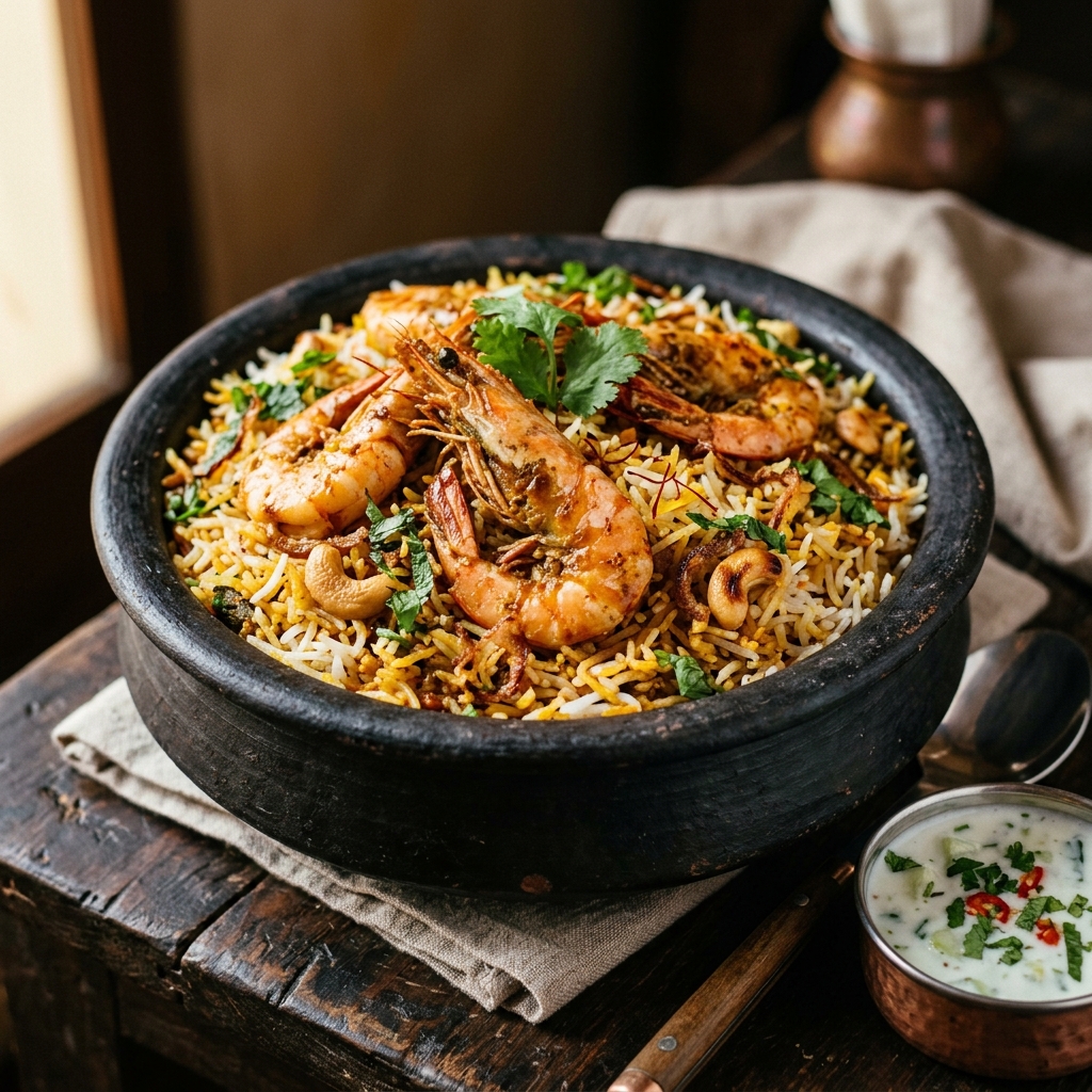 Prawn Biryani