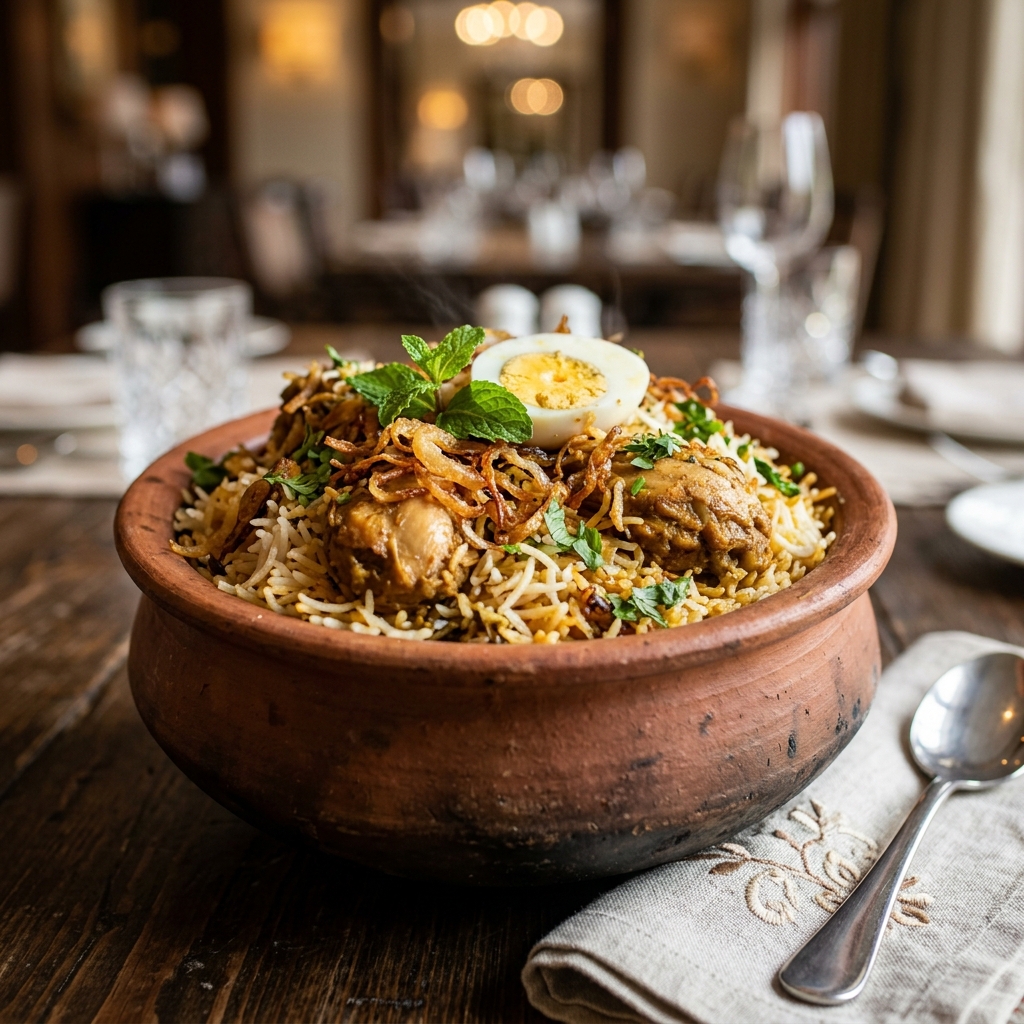 South Indian Dum Biryani